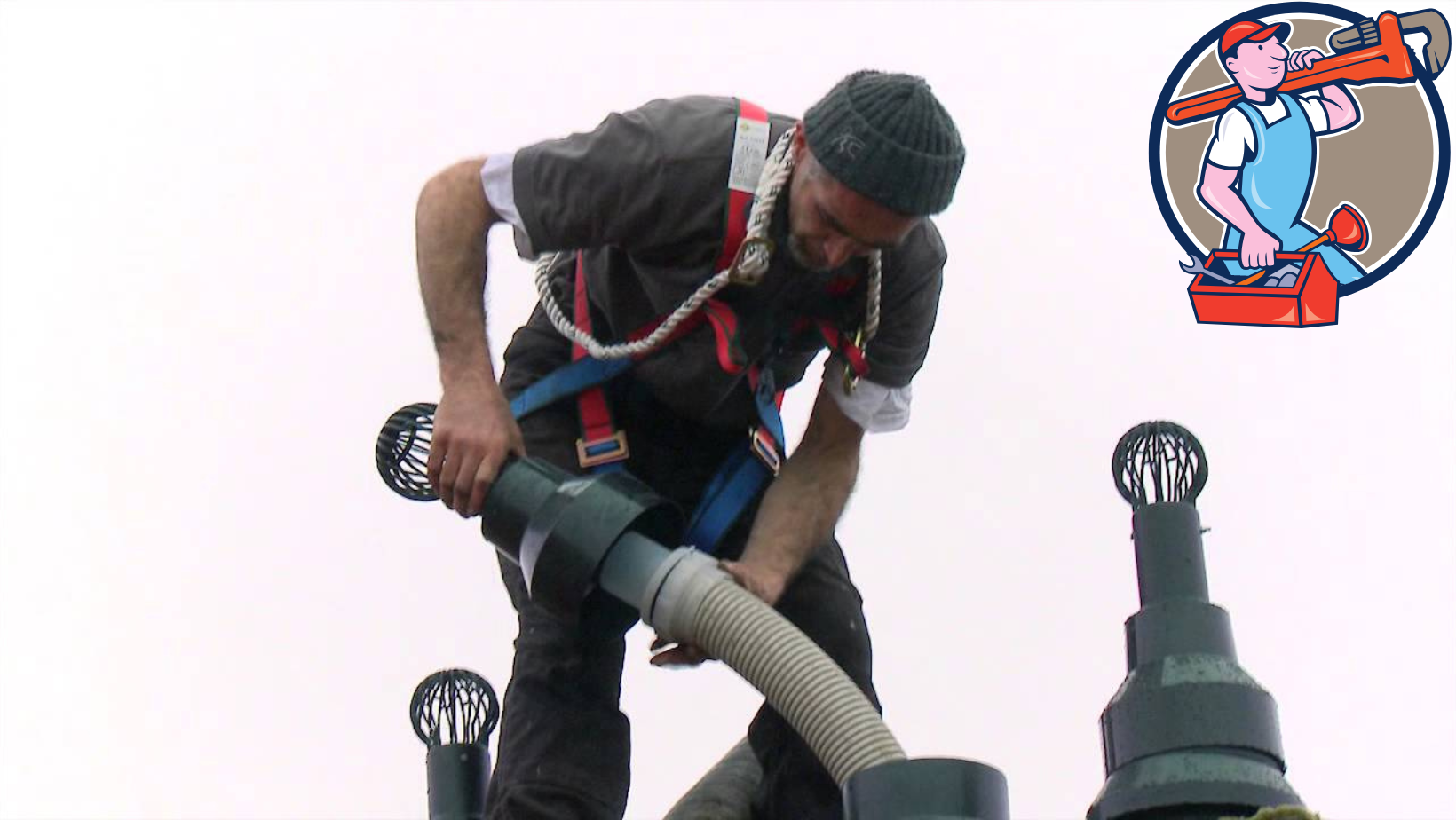 Installation tubage cheminee condensation